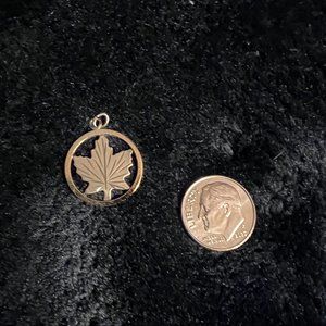 Bond-Boyd & Co Canadian 🍁 Maple Leaf Coin  🪙 Pendant / Charm